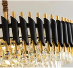 Hanglamp Cristal Pearl - Goud - Zwart