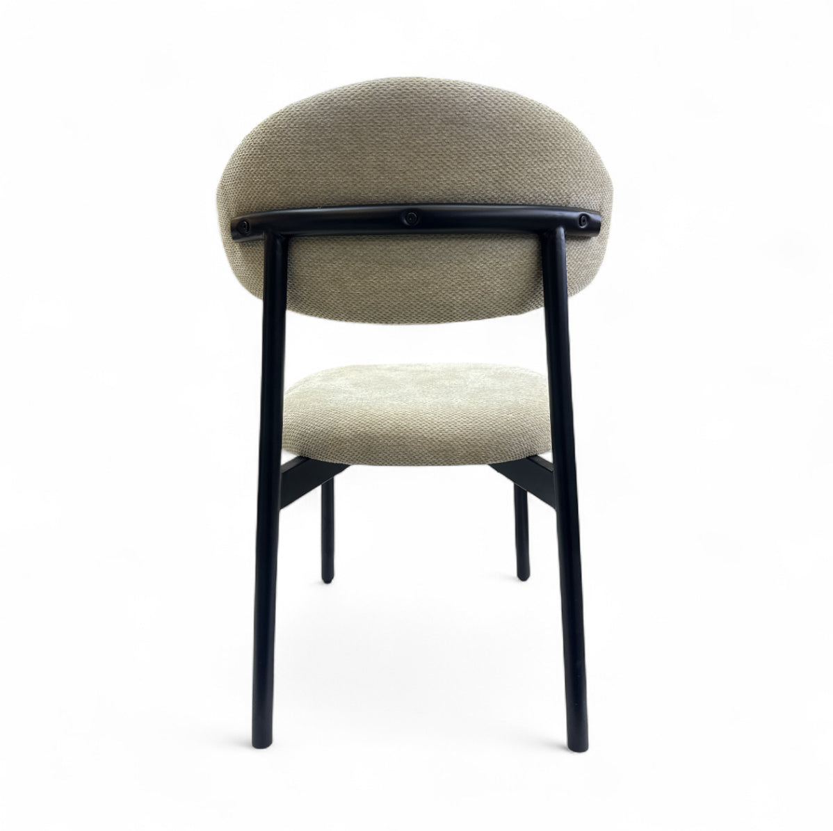 Eetkamerstoel Japandi Lisano Walnoot Bruin