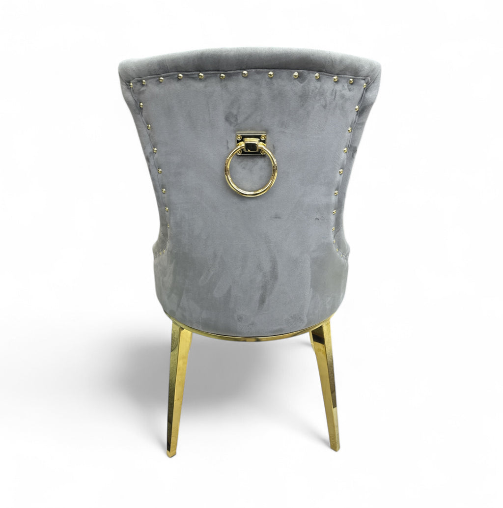 Eetkamerstoel licht grijs