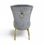 Eetkamerstoel licht grijs