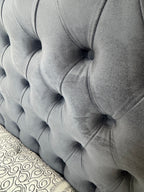 Boxspring De Novo 2 persoons bed Model Hermes Donker Grijs