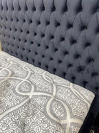 Boxspring De Novo 2 persoons bed Model Hermes Donker Grijs