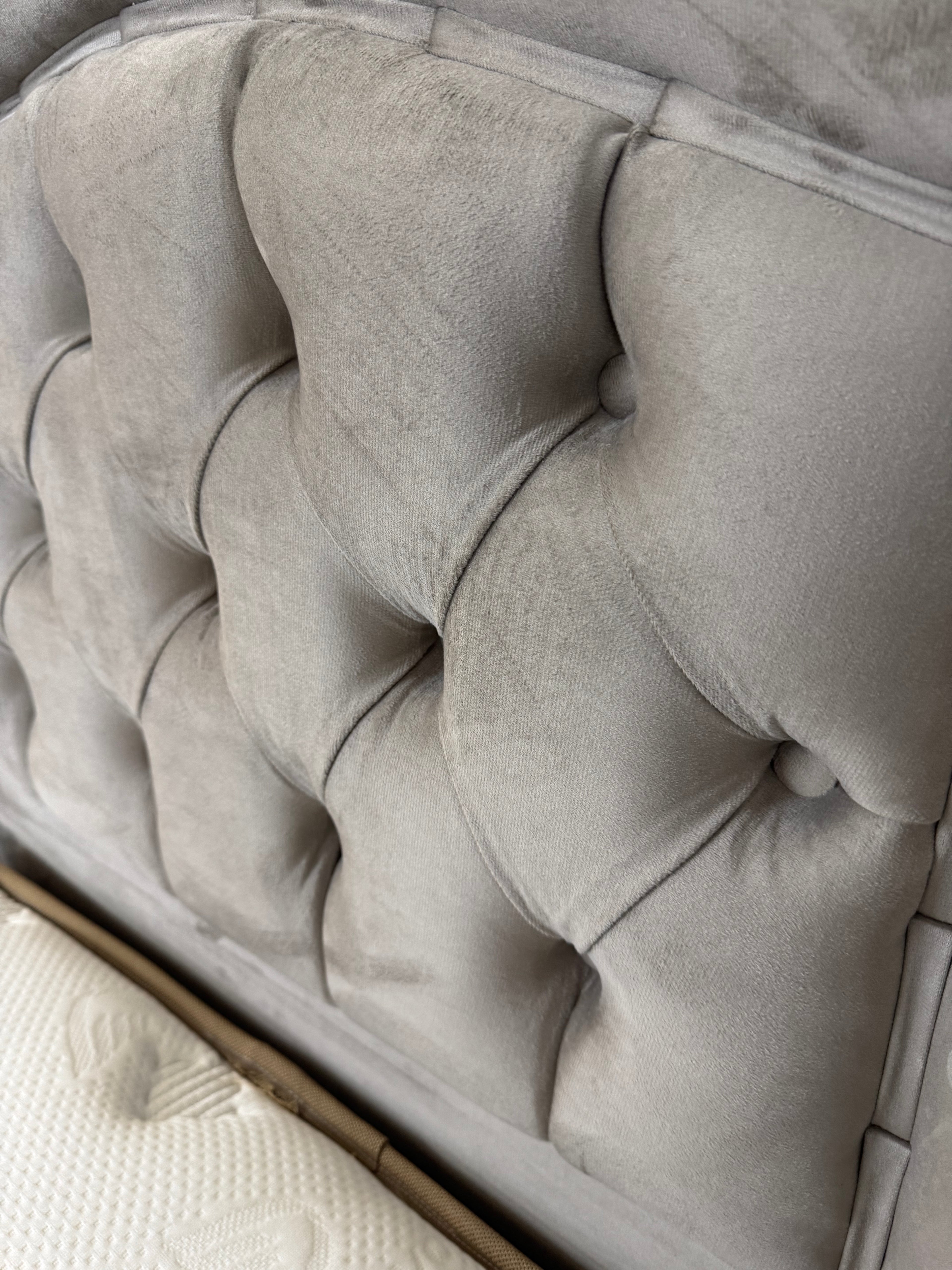 Boxspring De Novo 1 persoons bed beige