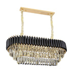 Hanglamp Cristal Pearl Goud - zwart