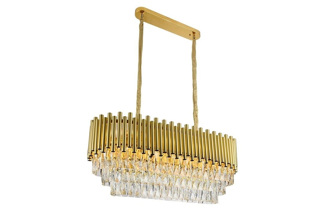 Hanglamp Cristal Pearl Goud