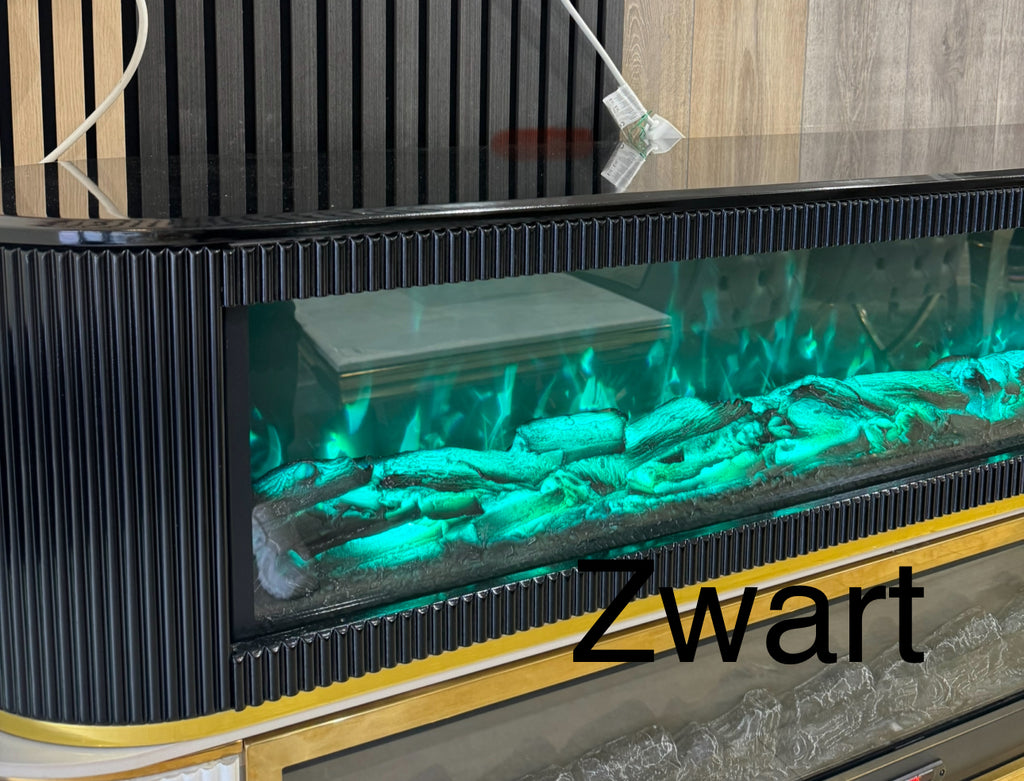 Tv-meubel AQUA MET SFEERHAARD verkrijg baar in meerder kleuren 180 cm