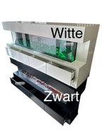 Tv-meubel Santo- inc. Sfeerhaard -Sepia