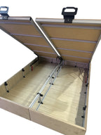 Boxspring 2 persoons De Novo Bed Licht bruin