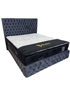 Boxspring De Novo 2 persoons bed Model Hermes Donker Grijs