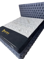 Boxspring De Novo 2 persoons bed Model Hermes Donker Grijs