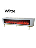 Tv-meubel AQUA MET SFEERHAARD verkrijg baar in meerder kleuren 180 cm