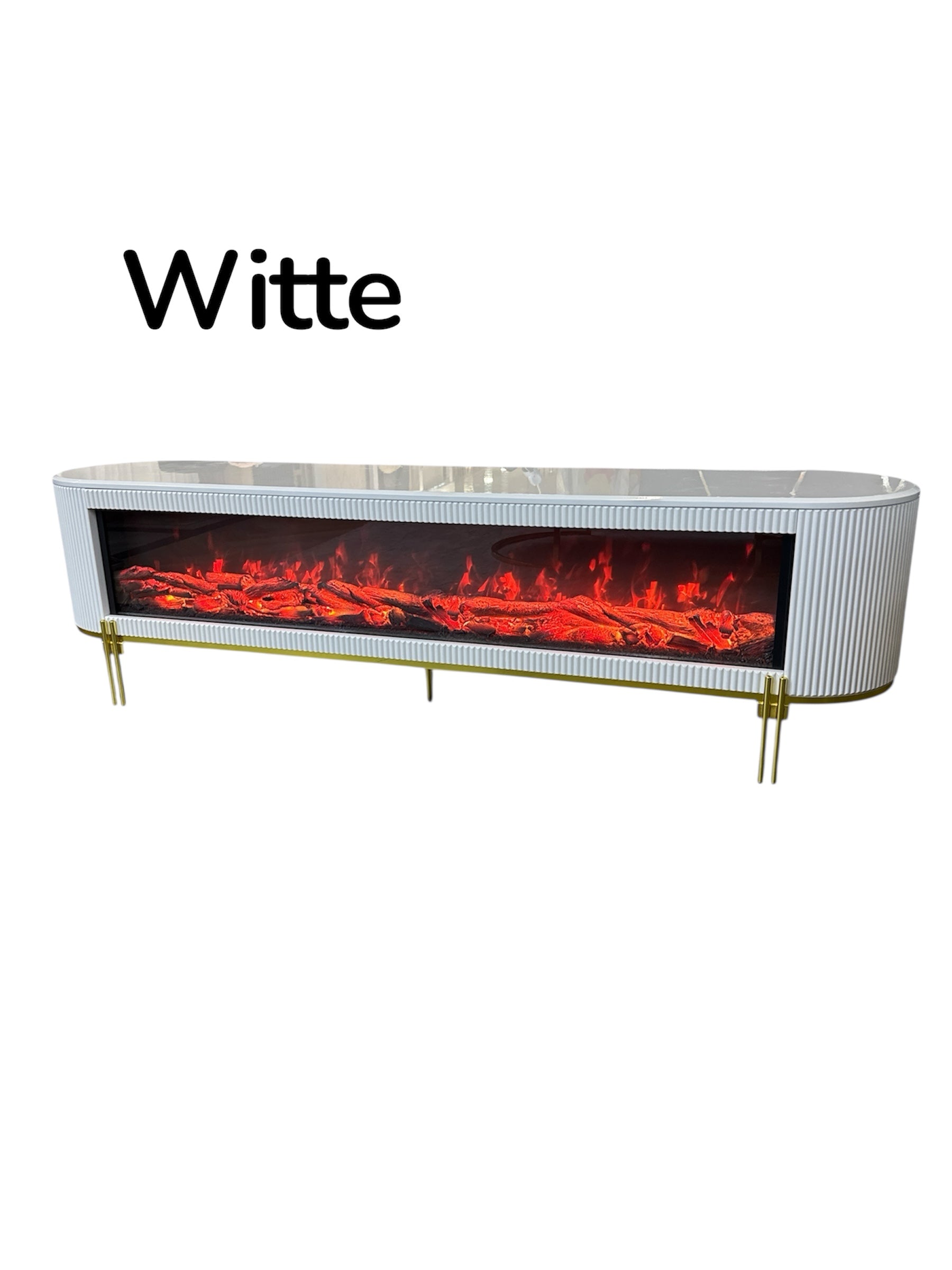 Tv-meubel AQUA MET SFEERHAARD verkrijg baar in meerder kleuren 180 cm