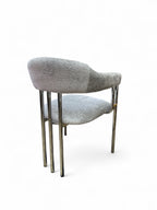 Eetkamerstoel Dubai licht grijs