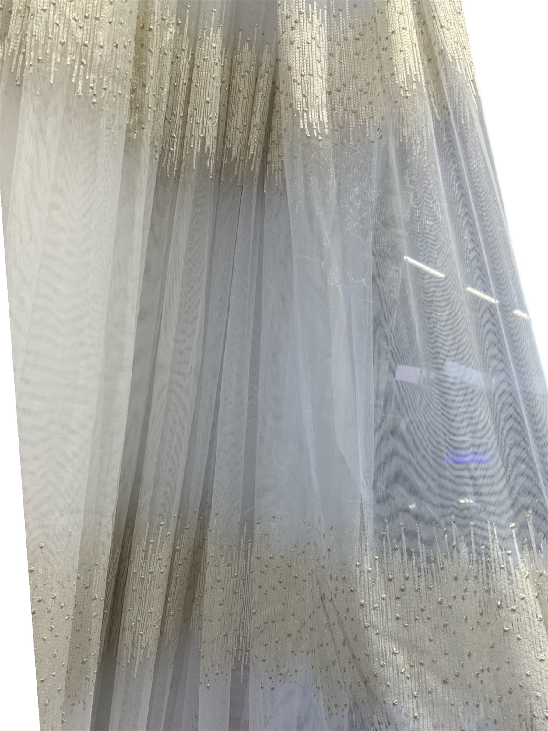 Gordijnen rails kompleet 3 stuks beige bruin