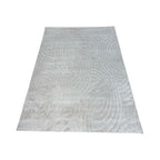 Fluffy Japandi Vloerkleed White beige Rainbow 160x230