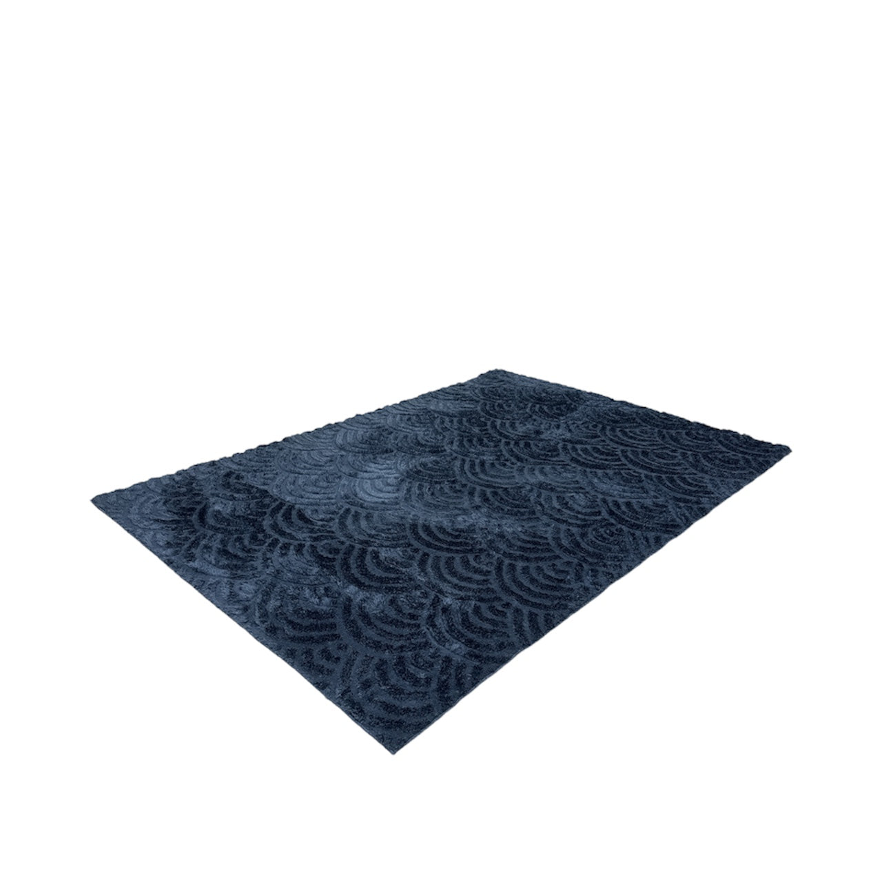 Velvet Vloerkleed Antraciet Hoogpolig 160x230