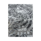 Velvet Vloerkleed Antraciet Hoogpolig 160x230