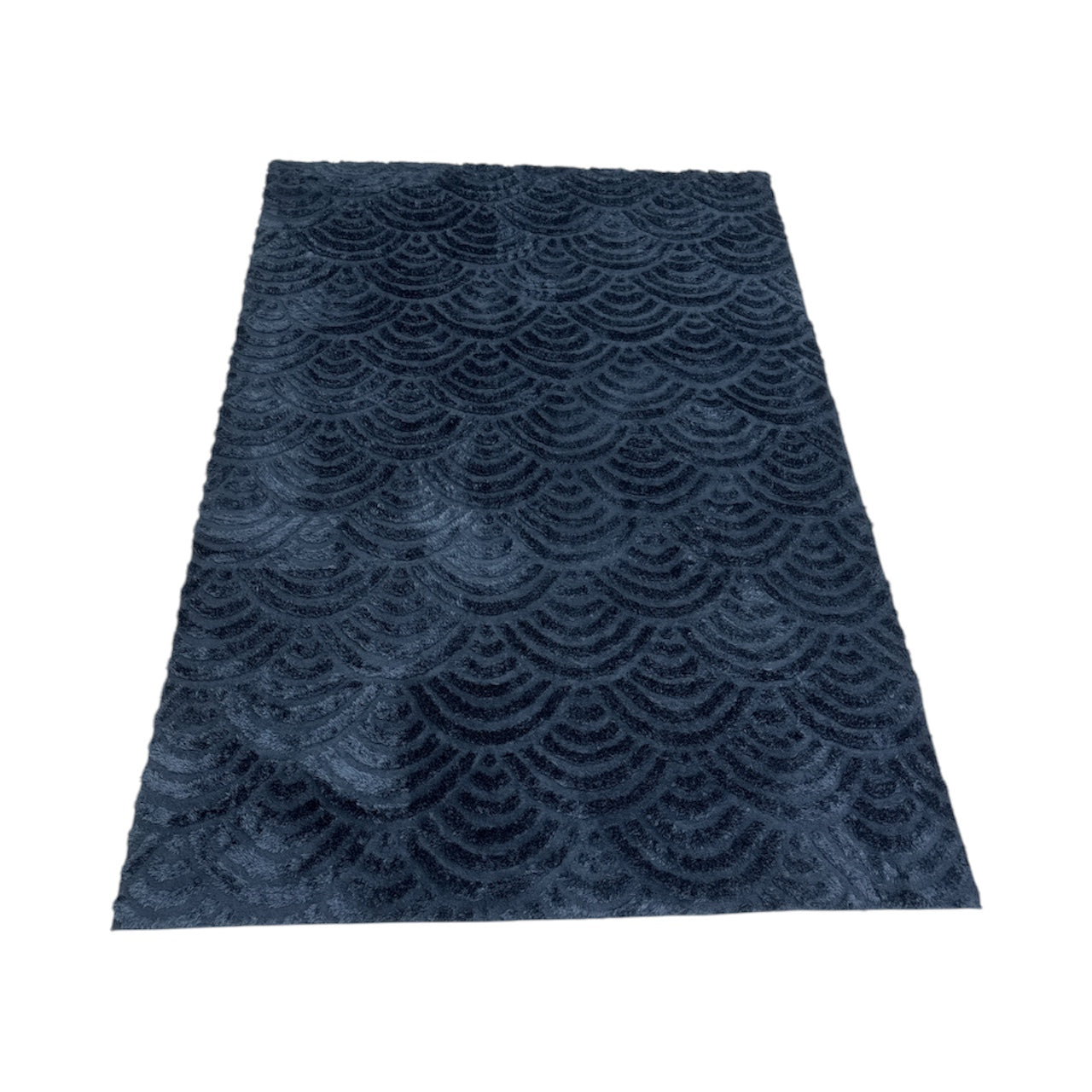 Velvet Vloerkleed Antraciet Hoogpolig 160x230